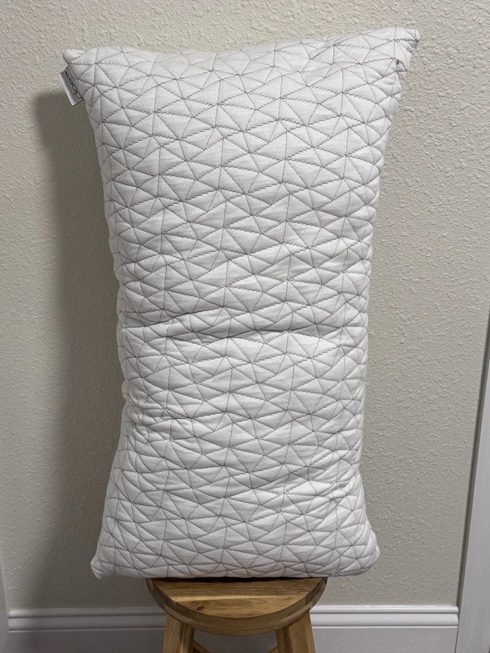 Authentic Coop Home Goods Original King Adjustable Bed Pillow EUC